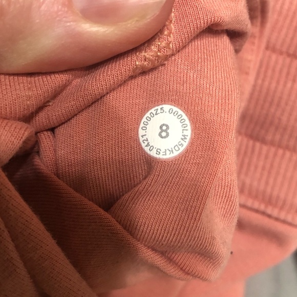 Lululemon Scuba High Rise French Terry Jogger in Brier Rose Pink - Size 8 - Picture 6 of 8